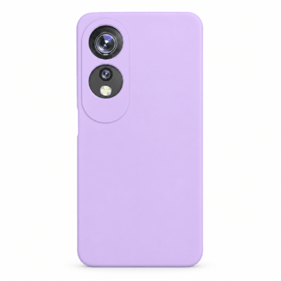 Funda de Silicona con Protección de Cámara – Antigolpes y Tacto Suave para Oppo A60 - Morado