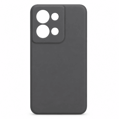 Funda de Silicona con Protección de Cámara – Antigolpes y Tacto Suave para Oppo Reno 8 Pro - Negro