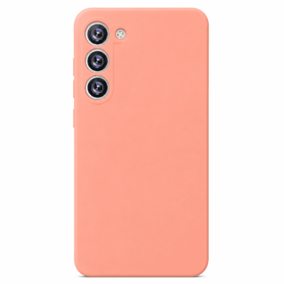 Funda de Silicona con Protección de Cámara – Antigolpes y Tacto Suave para Samsung Galaxy S23 Plus - Rosa