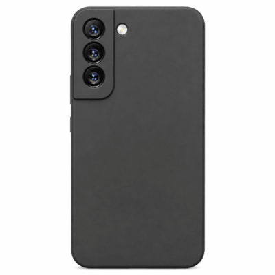 Funda de Silicona con Protección de Cámara – Antigolpes y Tacto Suave para Samsung Galaxy S21 - Negro