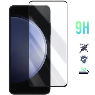 Protector de Pantalla de Cristal Templado Full Cover para Samsung Galaxy S23  – Borde Negro