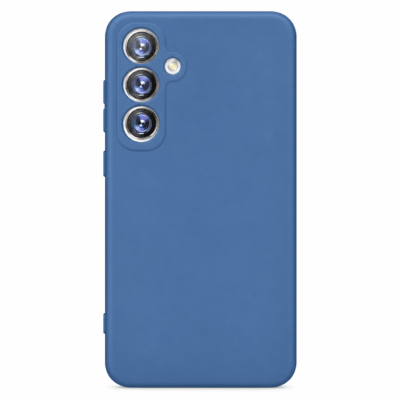 Funda de Silicona con Protección de Cámara – Antigolpes y Tacto Suave para Samsung Galaxy A54 - Azul