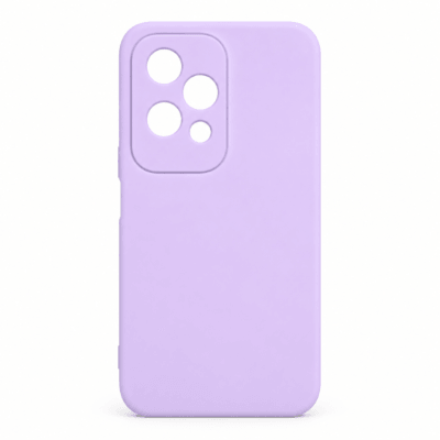 Funda de Silicona con Protección de Cámara – Antigolpes y Tacto Suave para Honor 200 Lite - Morado
