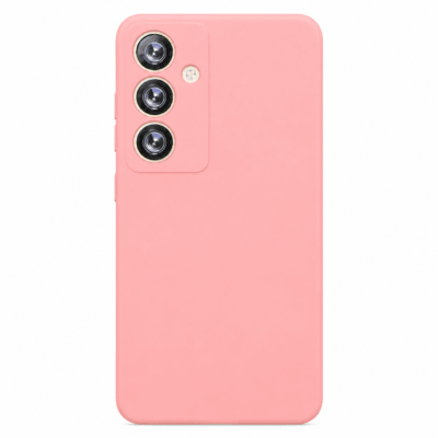 Funda de Silicona con Protección de Cámara – Antigolpes y Tacto Suave para Samsung Galaxy S24 - Rosa