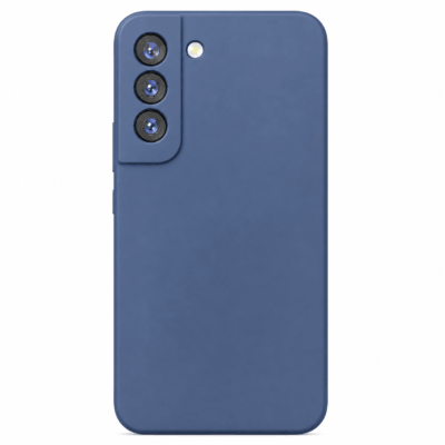 Funda de Silicona con Protección de Cámara – Antigolpes y Tacto Suave para Samsung Galaxy S21 - Azul