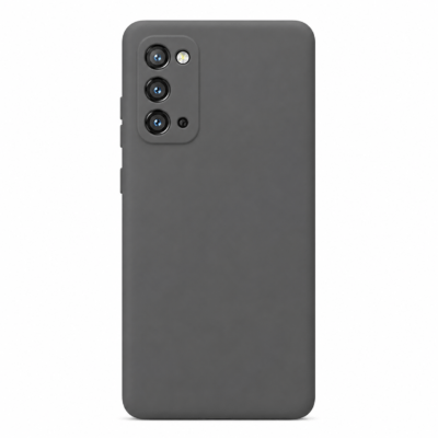 Funda de Silicona con Protección de Cámara – Antigolpes y Tacto Suave para Samsung Galaxy Note 20 - Negro