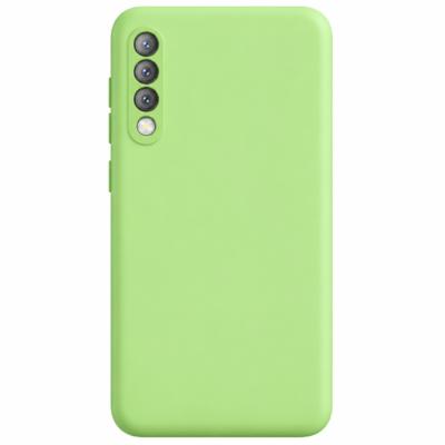 Funda de Silicona con Protección de Cámara – Antigolpes y Tacto Suave para Samsung Galaxy A50 - Verde