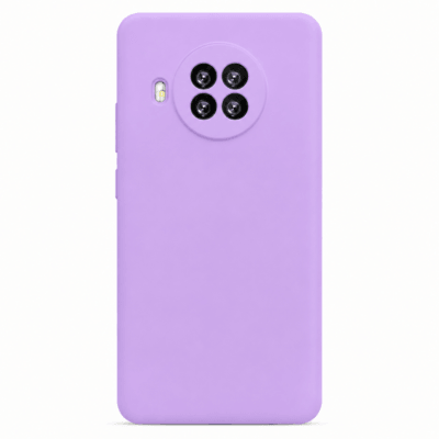 Funda de Silicona con Protección de Cámara – Antigolpes y Tacto Suave para Xiaomi Mi 10T Lite - Morado