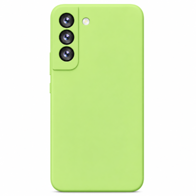 Funda de Silicona con Protección de Cámara – Antigolpes y Tacto Suave para Samsung Galaxy S21 - Verde