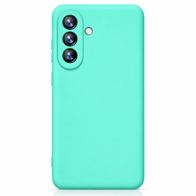 Funda de Silicona con Protección de Cámara – Antigolpes y Tacto Suave para Samsung Galaxy A56 - Turquesa