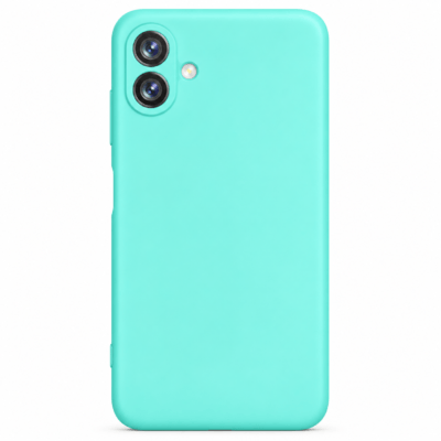 Funda de Silicona con Protección de Cámara – Antigolpes y Tacto Suave para Samsung Galaxy A06 - Turquesa