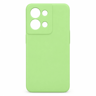 Funda de Silicona con Protección de Cámara – Antigolpes y Tacto Suave para Oppo Reno 8 Pro - Verde