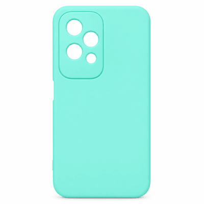 Funda de Silicona con Protección de Cámara – Antigolpes y Tacto Suave para Honor 200 Lite - Turquesa