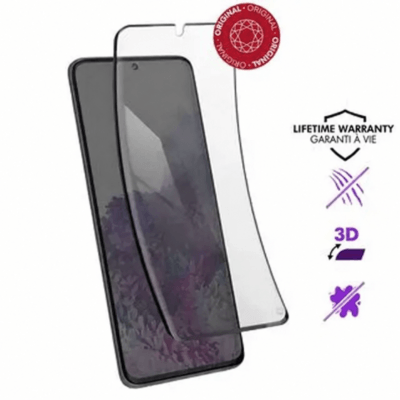Protector de Pantalla de Cristal Templado Full Cover para Samsung Galaxy S20 Plus – Borde Negro