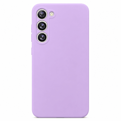 Funda de Silicona con Protección de Cámara – Antigolpes y Tacto Suave para Samsung Galaxy S23 Plus - Morado