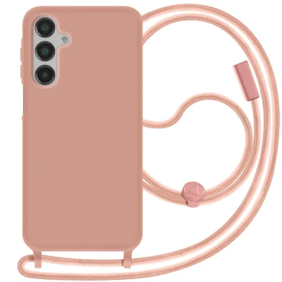 Funda con Cordón para Samsung Galaxy A14 - Rosa