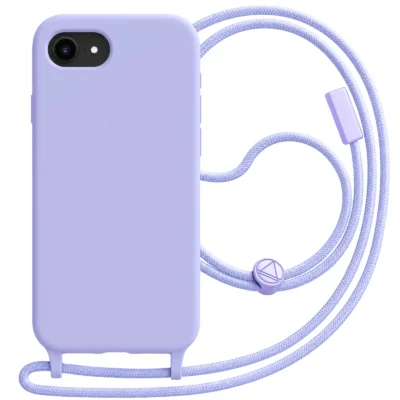 Funda con Cordón para iPhone 17 E - Morado
