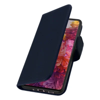 Funda de Cuero en Libro para Samsung Galaxy S20 FE - Azul