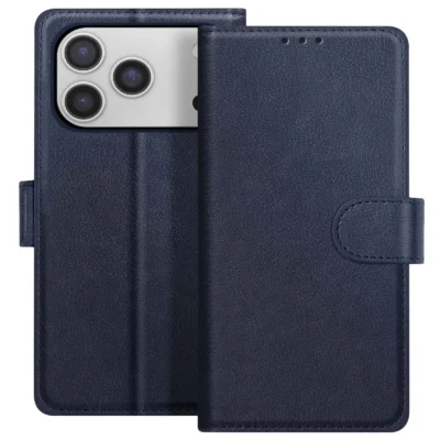 Funda de Cuero en Libro para iPhone 17 Pro Max
