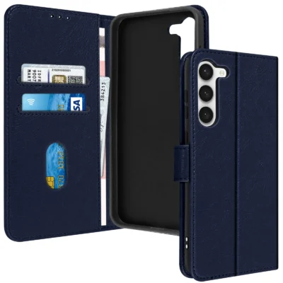 Funda de Cuero en Libro para Samsung Galaxy S23