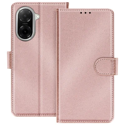 Funda de Cuero en Libro para Xiaomi Redmi A5 - Rosa
