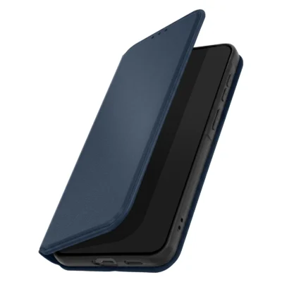 Funda de Cuero en Libro para Samsung Galaxy A57 - Azul